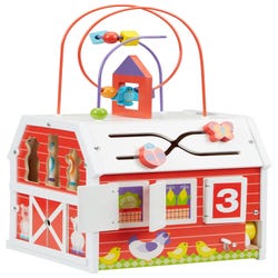 Image for Melissa & Doug First Play Slide, Sort & Roll Activity Barn from School Specialty