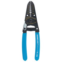 Image for Channel Lock Wire Stipping and Crimping Plier, 6 in, Comfort Grip Handle, Blue from School Specialty