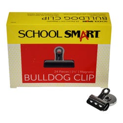 Image for School Smart Magnetic Clip, 1-1/4 Inches, Pack of 24 from School Specialty