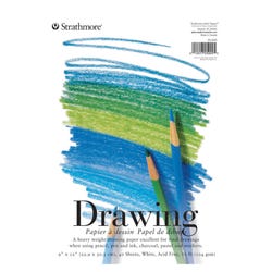 Image for Strathmore 200 Series Drawing Pad, 9 x 12 Inches, 64 lb, 40 Sheets from School Specialty