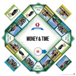Image for PCI Educational Publishing Pro-Ed Life Skills for Nonreaders Game - Money and Time, 3+ Years from School Specialty