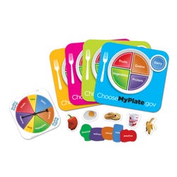 Image for Learning Resources Healthy Helpings MyPlate Game, Set of 55 from School Specialty