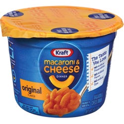 Image for Kraft EasyMac Original Microwaveable Cup, 2.05 Ounce, Pack of 10 from School Specialty