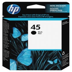 Image for HP 45 Ink Cartridge, 51645A, Black from School Specialty
