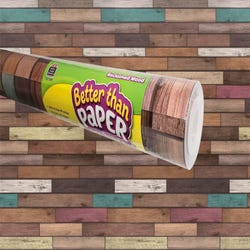 Image for Teacher Created Resources Better Than Paper Bulletin Board Roll, Reclaimed Wood from School Specialty