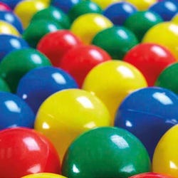 FlagHouse Pool Balls, Set of 250, Assorted Colors 2120012