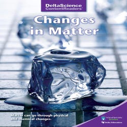 Image for Delta Science Content Readers Changes in Matter Purple Book, Pack of 8 from School Specialty