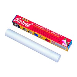 Saral Wax-Free Transfer Paper, 12-1/2 Inches x 12 Feet, White Item Number 358487