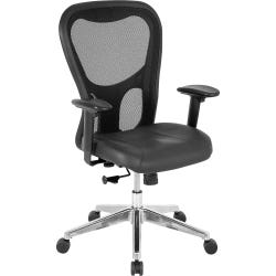 Image for Lorell Executive Chair, Black, 24-7/8 W x 23-5/8 D x 44-1/8 H in from School Specialty