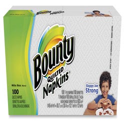 Image for Bounty Everyday Napkins, 12 x 12 Inches, Pack of 100 from School Specialty