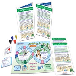 Image for NewPath Learning Drawing Conclusions Learning Center Game, Grades 3 to 5 from School Specialty