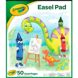 Image for Crayola Easel Pad, 17 x 20 Inches, 50 Sheets from School Specialty