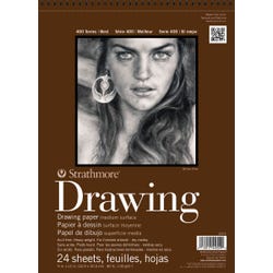 Image for Strathmore 400 Series Drawing Pad, 11 x 14 Inches, 80 lb, 24 Sheets from School Specialty