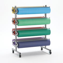 Image for Bulman Horizontal Paper Cutter Rack with Swivel Casters, 38 x 25 x 52 Inches from School Specialty