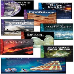 Image for Teacher Created Materials Earth & Space Science Set, Grades 6 to 8, Set of 8 from School Specialty