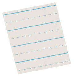 Image for School Smart Alternate Ruled Writing Paper, 1/2 Inch Ruled Short Way, 8-1/2 x 11 Inches, 500 Sheets from School Specialty