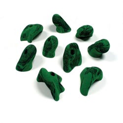 Image for Everlast Groperz Beginner Hand Holds, Set of 10, Green/Black from School Specialty