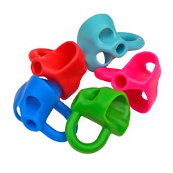Image for The Pencil Grip Inc. The Ring Grip, Assorted Colors, Pack of 6 from School Specialty