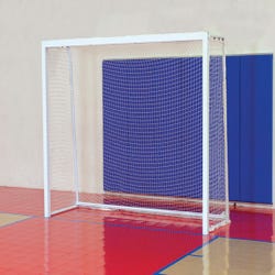 Image for Bison Futsal Soccer Goals with Net, 6-7/12 x 9-5/6 Feet, Pack of 2 from School Specialty
