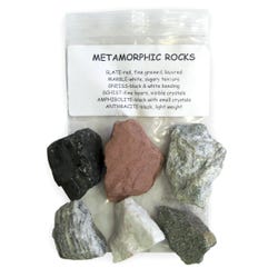Image for Geoscience Economy Metamorphic Rock Collection, Set of 6 from School Specialty