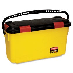 Image for Rubbermaid Commercial HYGEN Charging Bucket, 12-1/2 x 8-4/5 x 25-4/5 Inches, Yellow from School Specialty