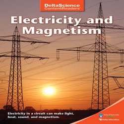 Delta Science Content Readers Electricity and Magnetism Red Book, Pack of 8, Item Number 1278090