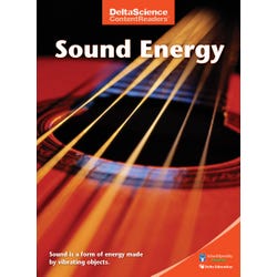 Delta Science Content Readers Sound Energy Red Book, Pack of 8, Item Number 1278089