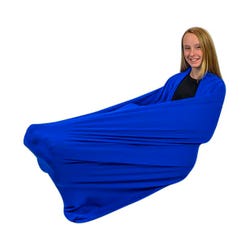 Abilitations Snuggle Wrap, 60 x 30 Inches, Blue Item Number 2010453