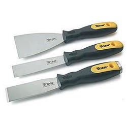 Image for Titan 3-Piece Scraper and Putty Knife Set, Stainless Steel, Set of 3 from School Specialty