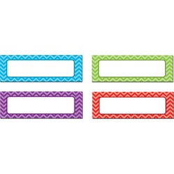 Image for Teacher Created Resources Magnetic Accents, Chevron Labels, Set of 20 from School Specialty