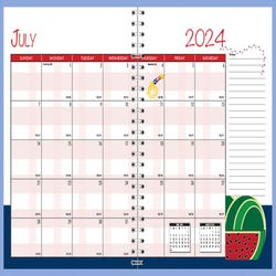 Image for House of Doolittle, Academic Seasonal Monthly Planner, 12 months, July 2024-July 2025, 7 x 10 Inches from School Specialty
