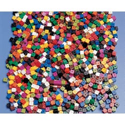 Image for EDX Education Interlocking Centimeter Cubes, Assorted Colors, Set of 1000 from School Specialty