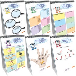 Image for NewPath ELA Common Core Standards Flip Charts for Grades 1-6, Set of 6 from School Specialty