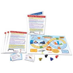 Image for NewPath Learning Reading: Fact and Opinion Learning Center Game, Grades 3 to 5 from School Specialty