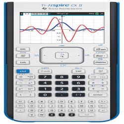 Image for Texas Instruments Nspire CX II Graphing Calculator with Rechargeable Battery from School Specialty