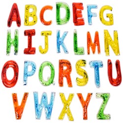Image for Abilitations Alphabet Fidgets, Uppercase, Set of 38 from School Specialty