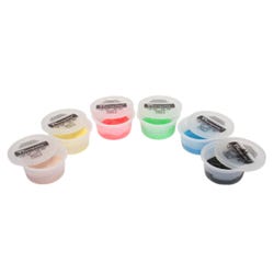 Image for Theraputty CanDo Standard Exercise Putty, Assorted Colors and Resistances, Set of 6 from School Specialty