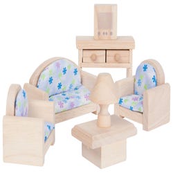 Image for Plantoys Classic Furniture Living Room Set from School Specialty