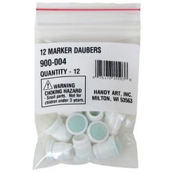 Image for Handy Art® 12 - Replacement Dauber Tips (fits 2oz Marker Bottle) from School Specialty
