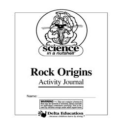 Image for Delta Education Science In A Nutshell Rock Origins Student Journals, Pack of 5 from School Specialty