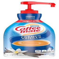 Image for Coffee mate Liquid Concentrated Coffee Creamer, French Vanilla Flavor, 1.58 Quart Pump Bottle from School Specialty