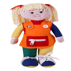 Image for Children's Factory Learn to Dress, Caucasian Girl from School Specialty