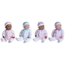 Image for La Baby Soft Body Baby Dolls, 20 Inches, Set of 4 from School Specialty