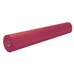 Image for Rainbow Kraft Duo-Finish Kraft Paper Roll, 40 lb, 36 Inches x 1000 Feet, Scarlet from School Specialty