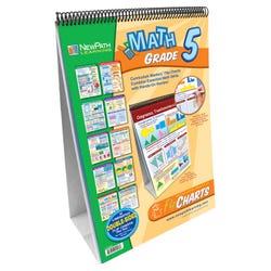 Image for NewPath Math Curriculum Mastery Flip Chart, Grade 5 from School Specialty