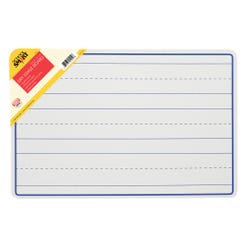 Image for School Smart Lined Dry Erase Boards, 12 x 18 Inches, Pack of 10 from School Specialty