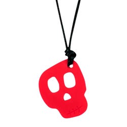 Image for Chewigem Skull Chewable Pendant, Red from School Specialty