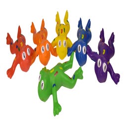 Image for Sportime RubberLike Frogs, Set of 6 from School Specialty