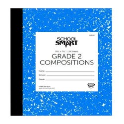 Image for School Smart Skip-A-Line Ruled Composition Book, Grade 2, Blue, 48 Pages from School Specialty
