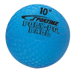 Image for Sportime Poly PG Balls, 10 Inches, Each, Blue from School Specialty